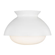 Visual Comfort Studio - AEF1001MWT - One Light Flush Mount - Lucerne - Matte White