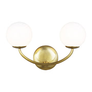 Visual Comfort Studio - AEV1012BBS - Two Light Vanity - Galassia - Burnished Brass