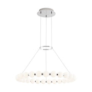 Visual Comfort Modern - 700OBT30N-LED927 - LED Chandelier - Orbet - Polished Nickel