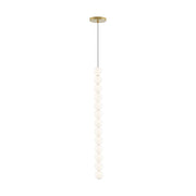 Visual Comfort Modern - 700TDOBT13NB-LED927 - LED Pendant - Orbet - Natural Brass