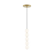 Visual Comfort Modern - 700TDOBT5NB-LED927 - LED Pendant - Orbet - Natural Brass