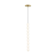 Visual Comfort Modern - 700TDOBT9NB-LED927 - LED Pendant - Orbet - Natural Brass