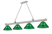 Z-Lite - 2306-4BN-ARG - Four Light Billiard - Cordon - Brushed Nickel