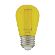Satco - S8025 - Light Bulb - Transparent Yellow