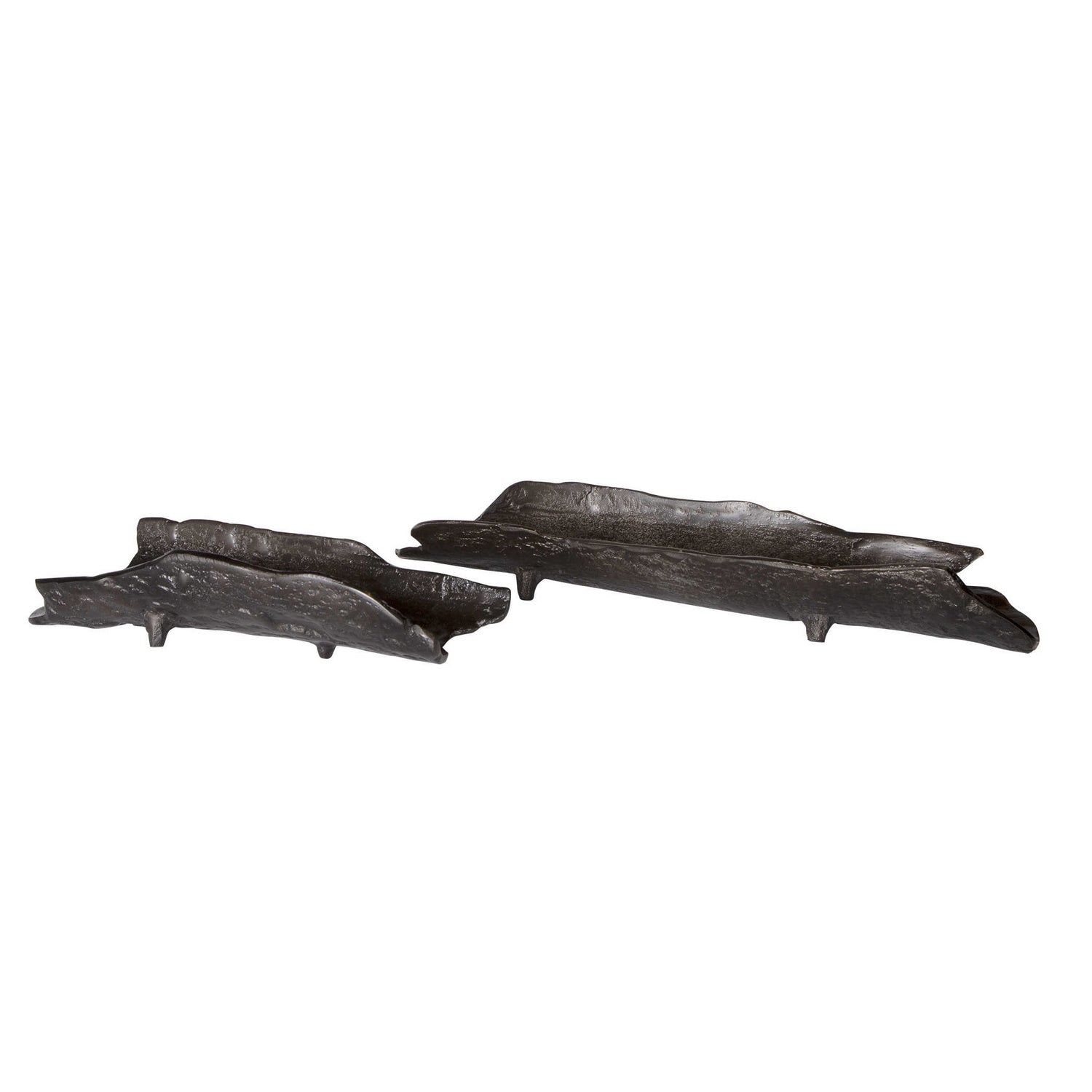 Uttermost - 17593 - Trays S/2 - Caryn - Dark Black Nickel
