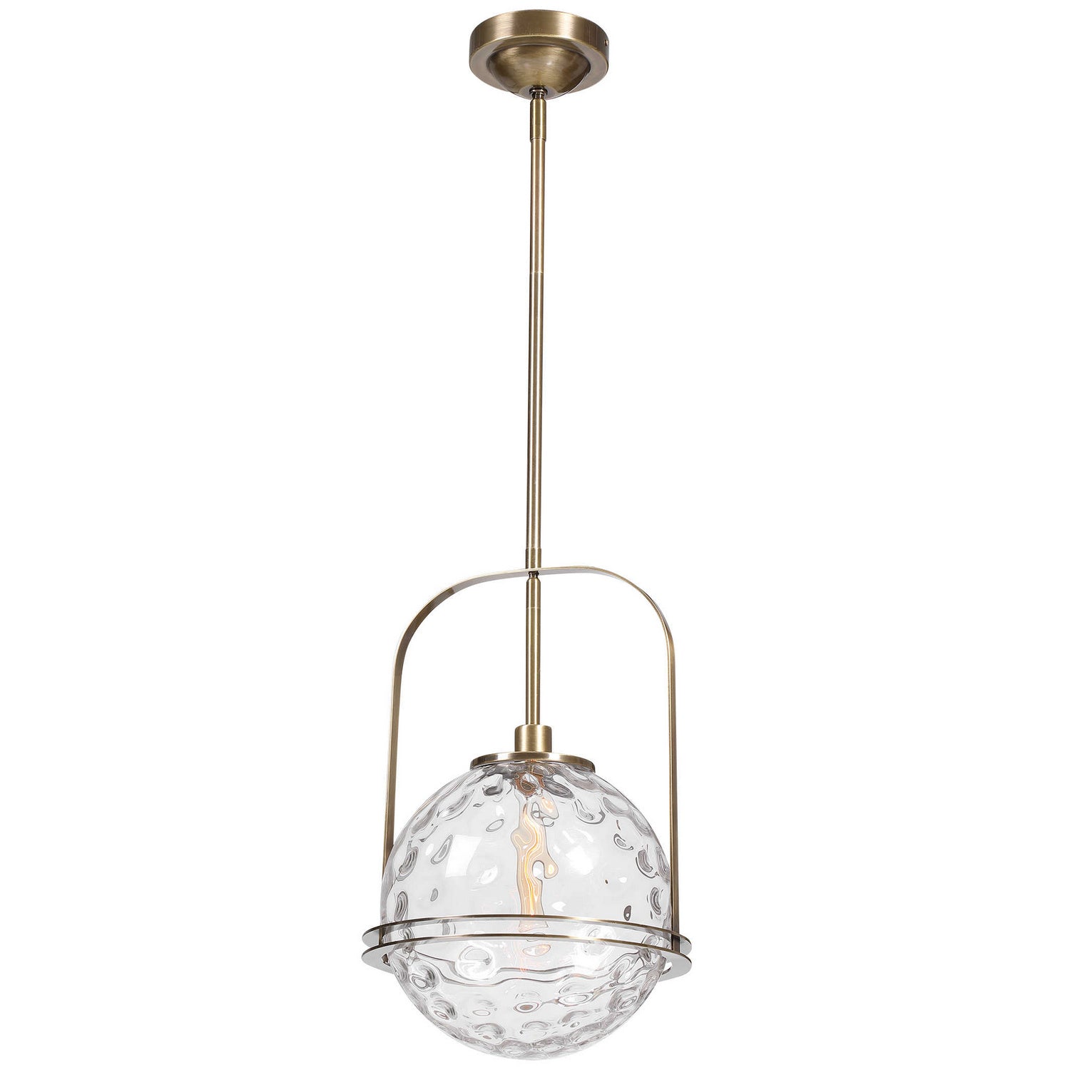 Uttermost - 21540 - One Light Pendant - Mimas - Antique Brass
