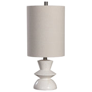 Uttermost - 28422-1 - One Light Buffet Lamp - Stevens - Brushed Nickel