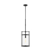 Visual Comfort Studio - CO1341TXB - One Light Outdoor Pendant - Eastham - Textured Black