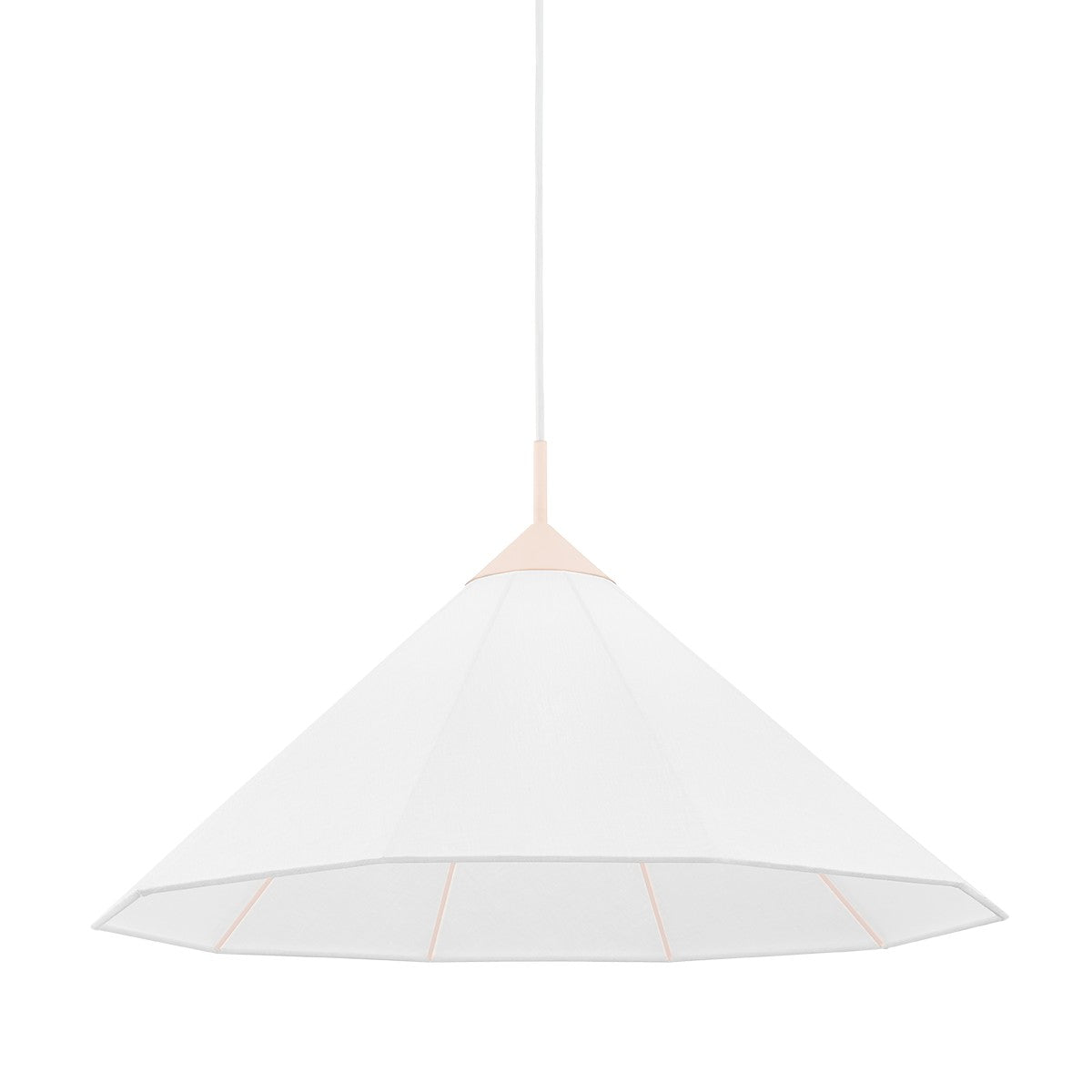 Mitzi - H554701L-BLSH - One Light Pendant - Gloria - Blush