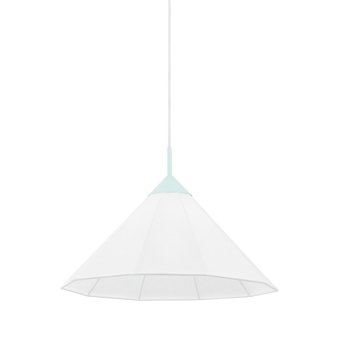 Mitzi - H554701S-RB - One Light Pendant - Gloria - Robins Egg Blue