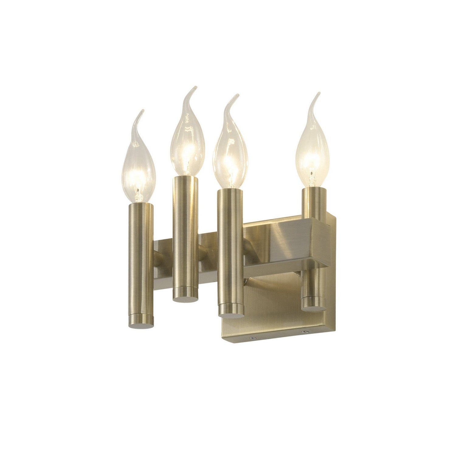 Varaluz - 357B04LBB - Four Light Bath - Collette - Antique Brass