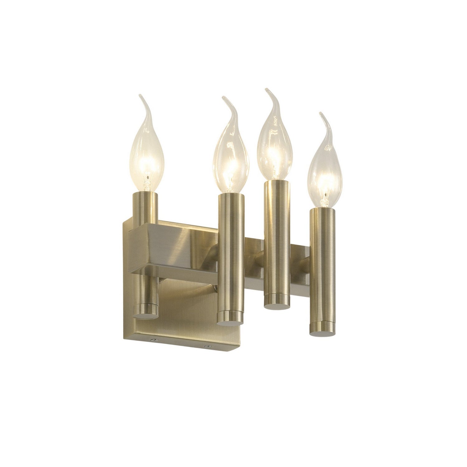 Varaluz - 357B04RBB - Four Light Bath - Collette - Antique Brass