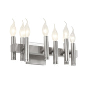Varaluz - 357B08SN - Eight Light Bath - Collette - Satin Nickel