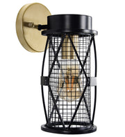 Varaluz - 612630 - One Light Bath - Harlequin - Warm Bronze/Gold