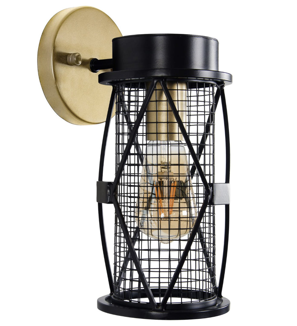Varaluz - 612630 - One Light Bath - Harlequin - Warm Bronze/Gold