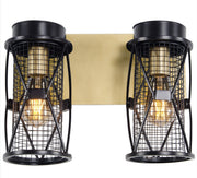 Varaluz - 612640 - Two Light Bath - Harlequin - Warm Bronze/Gold