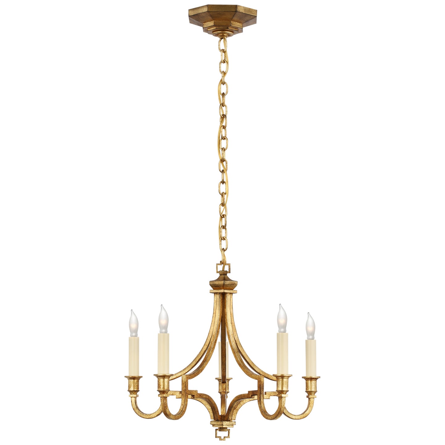 Visual Comfort Signature - CHC 5560GI - LED Chandelier - Mykonos - Gilded Iron