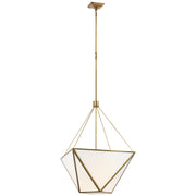 Visual Comfort Signature - JN 5241HAB-WG - LED Lantern - Lorino - Hand-Rubbed Antique Brass