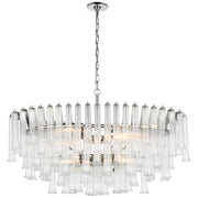 Visual Comfort Signature - JN 5255PN-CG - LED Chandelier - Lorelei - Polished Nickel