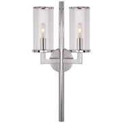 Visual Comfort Signature - KW 2201PN-CG - Two Light Wall Sconce - Liaison - Polished Nickel