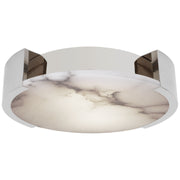 Visual Comfort Signature - KW 4016PN-ALB - LED Flush Mount - Melange - Polished Nickel