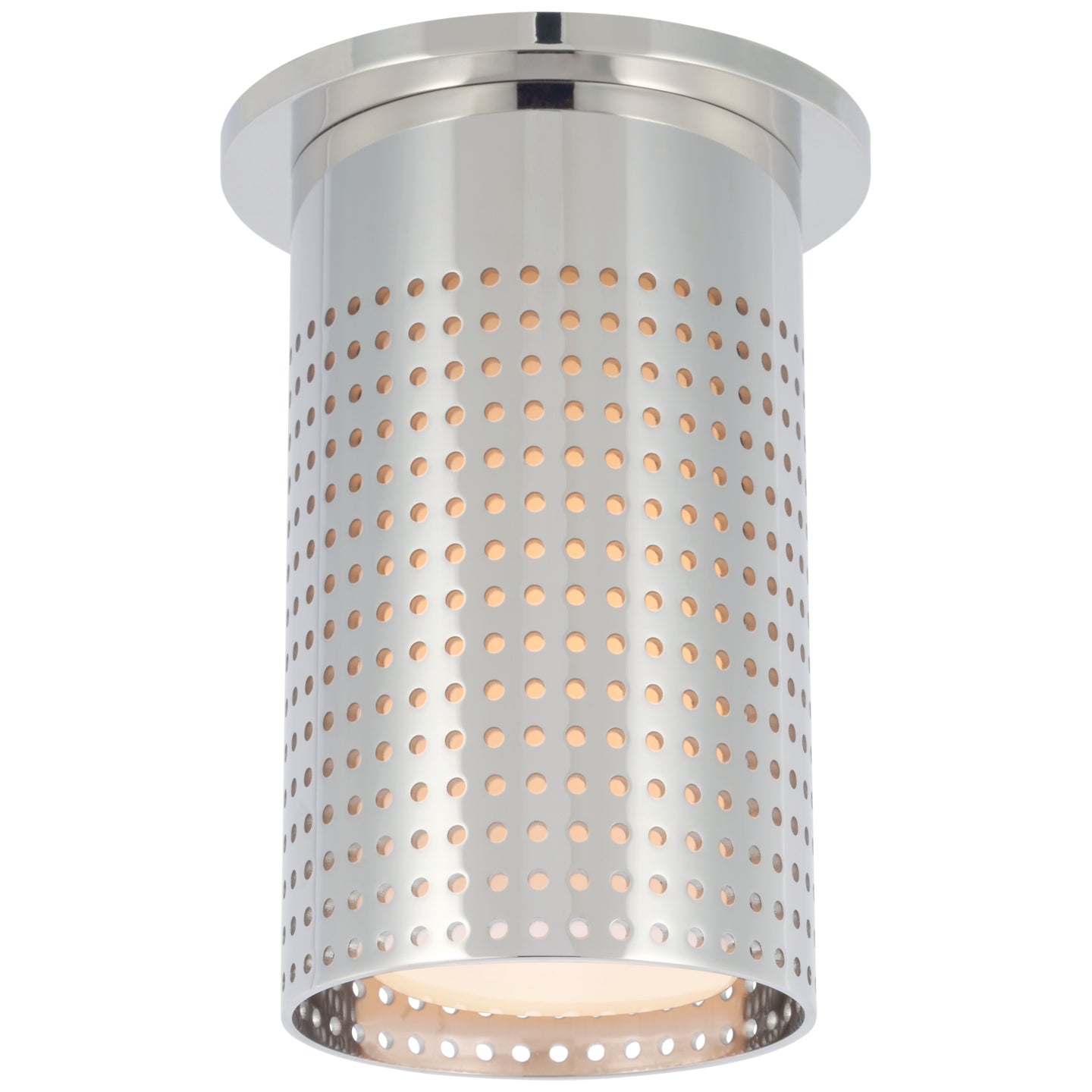 Visual Comfort Signature - KW 4053PN-WG - LED Flush Mount - Precision - Polished Nickel