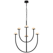 Visual Comfort Signature - KW 5621BZ-ALB - LED Chandelier - Pedra - Bronze