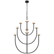 Visual Comfort Signature - KW 5622BZ-ALB - LED Chandelier - Pedra - Bronze