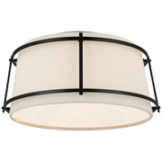 Visual Comfort Signature - S 4685BZ-L/FA - LED Flush Mount - Callaway - Bronze
