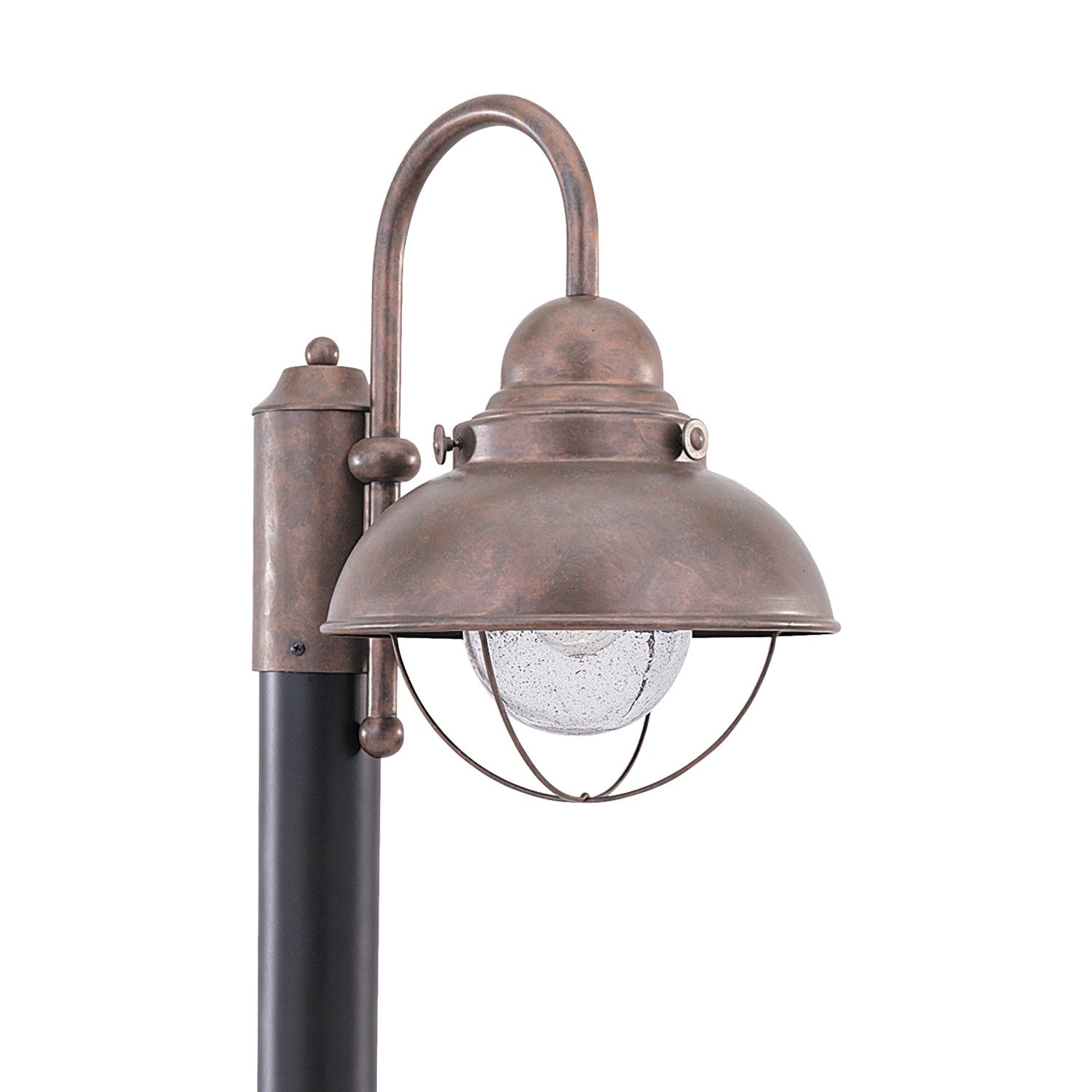 Generation Lighting - 8269-44 - One Light Outdoor Post Lantern - Sebring - Weathered Copper