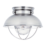 Generation Lighting - 8869-98 - One Light Outdoor Flush Mount - Sebring - Brushed Stainless