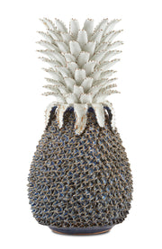 Currey and Company - 1200-0481 - Pineapple - Blue/White