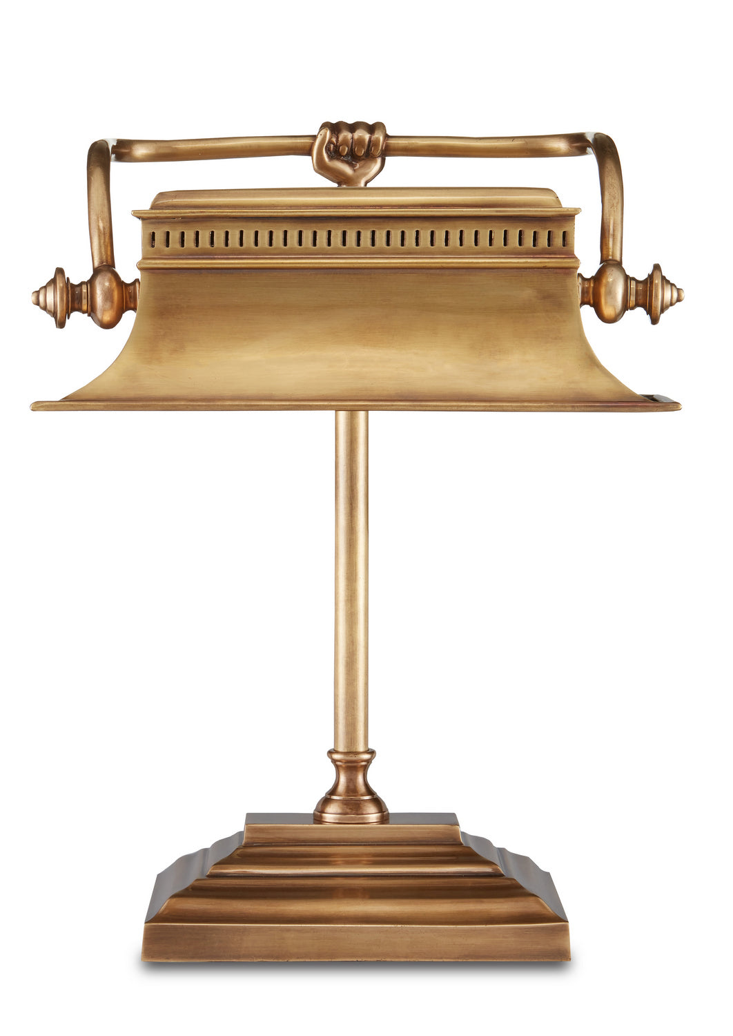 Currey and Company - 6000-0758 - One Light Table Lamp - Vintage Brass