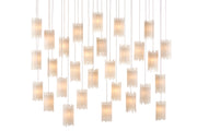 Currey and Company - 9000-0886 - 30 Light Pendant - Frosted White
