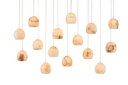 Currey and Company - 9000-0899 - 15 Light Pendant - White