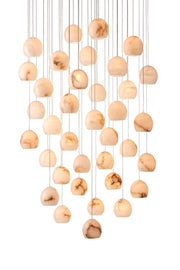 Currey and Company - 9000-0901 - 36 Light Pendant - White