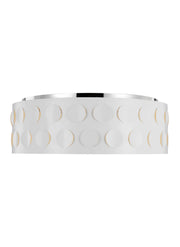 Visual Comfort Studio - KSF1024PN - Four Light Flush Mount - Dottie - Polished Nickel