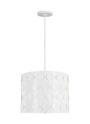 Visual Comfort Studio - KSP1003MWT - Three Light Pendant - Dottie - Matte White