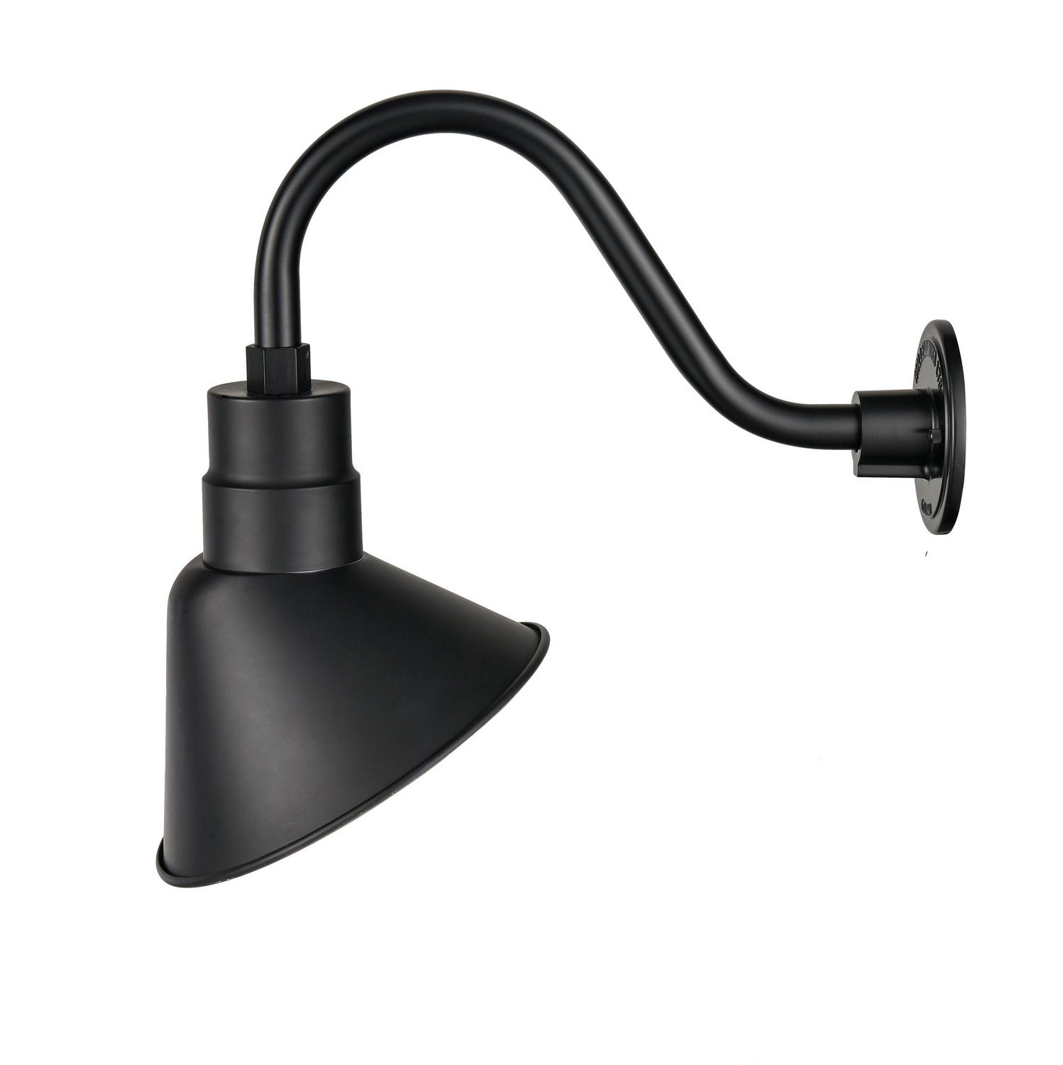 Millennium - LEDRAS10-SB - LED Angle Shade - R Series - Satin Black
