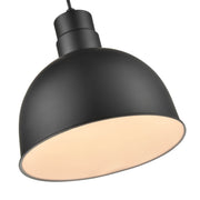 Millennium - LEDRDBC12-SB - LED Cord Hung Deep Bowl Shade - R Series - Satin Black