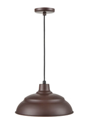 Millennium - LEDRWHC14-ABR - LED Warehouse/Cord Hung - R Series - Architect Bronze