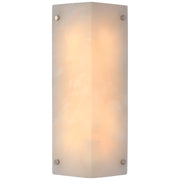 Visual Comfort Signature - ARN 2043ALB/PN - LED Wall Sconce - Clayton - Alabaster and Polished Nickel