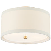 Visual Comfort Signature - KS 4070G-L - Two Light Flush Mount - Walker - Gild