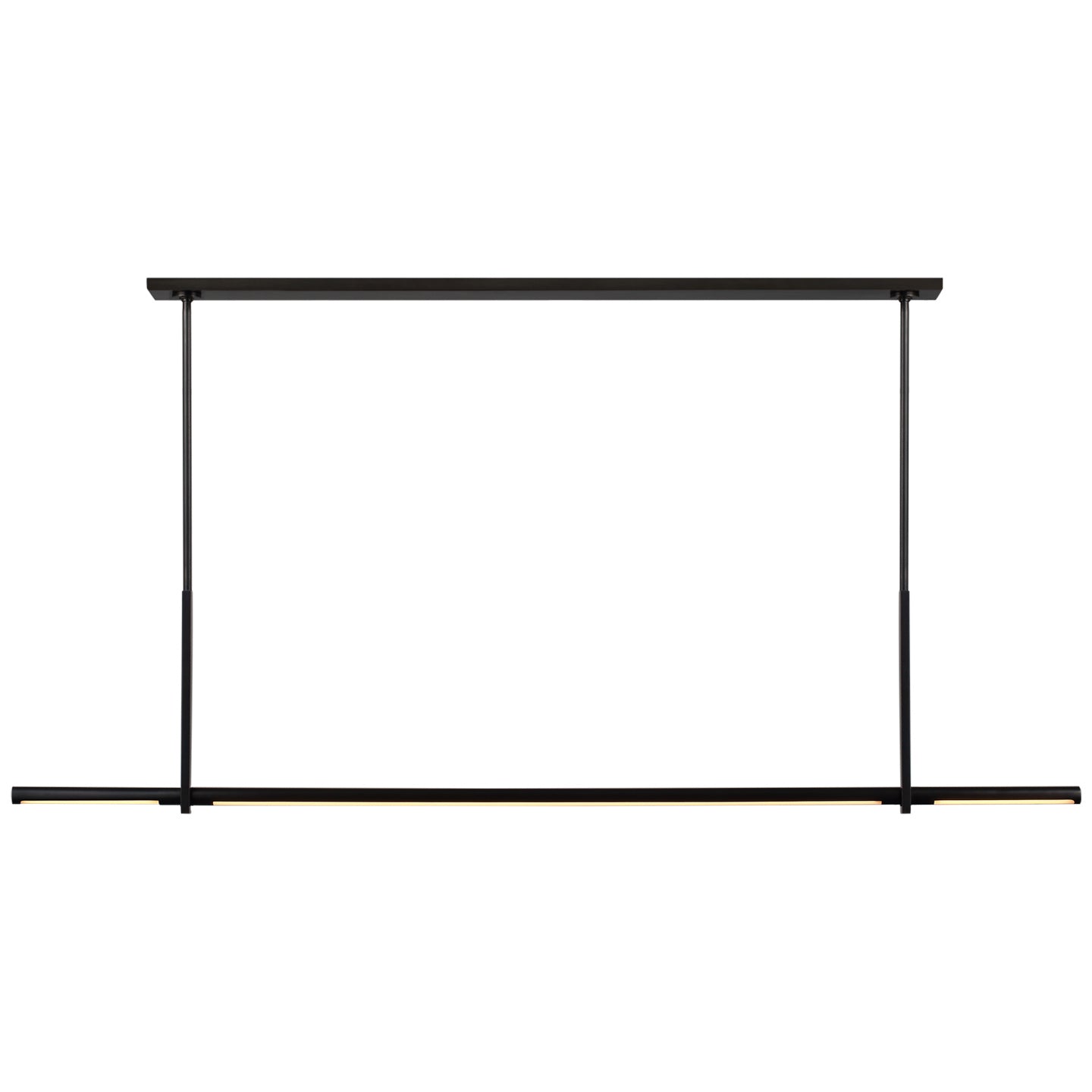 Visual Comfort Signature - KW 5730BZ - LED Linear Pendant - Axis - Bronze