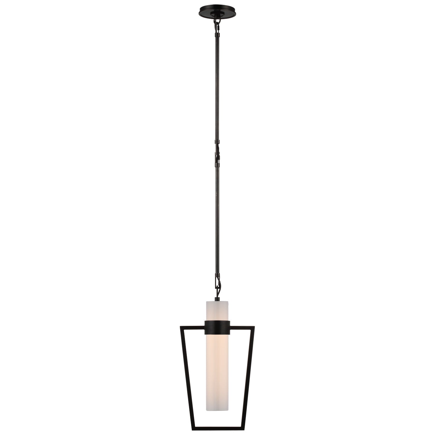 Visual Comfort Signature - S 5676BZ-WG - LED Pendant - Presidio - Bronze