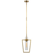 Visual Comfort Signature - S 5676HAB-CG - LED Pendant - Presidio - Hand-Rubbed Antique Brass