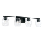 Capital Lighting - 145341MB-525 - Four Light Vanity - Lucas - Matte Black
