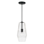Capital Lighting - 345011MB - One Light Pendant - Dena - Matte Black