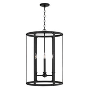 Capital Lighting - 544941BI - Four Light Foyer - Brennen - Black Iron