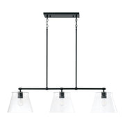 Capital Lighting - 846931MB - Three Light Island Pendant - Baker - Matte Black